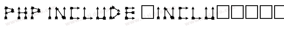 php include _inclu字体转换